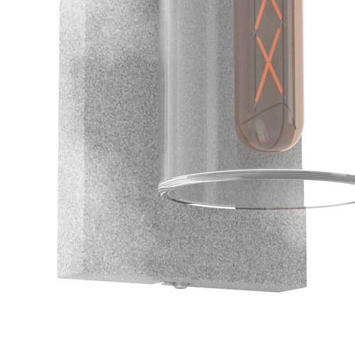 EGLO wandlamp buiten Carraro - e27 - 38 cm - grijs/zwart - vtwonen shop