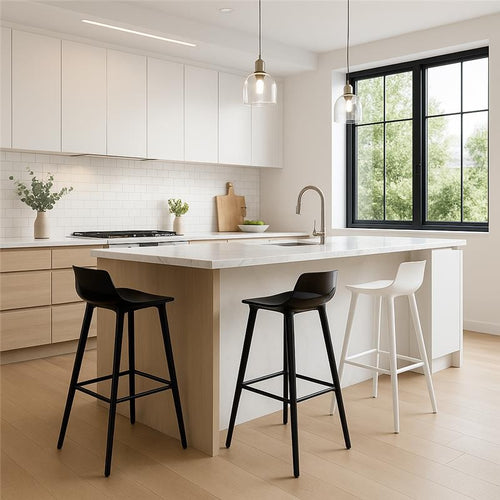 Kare Design Barkruk York wit