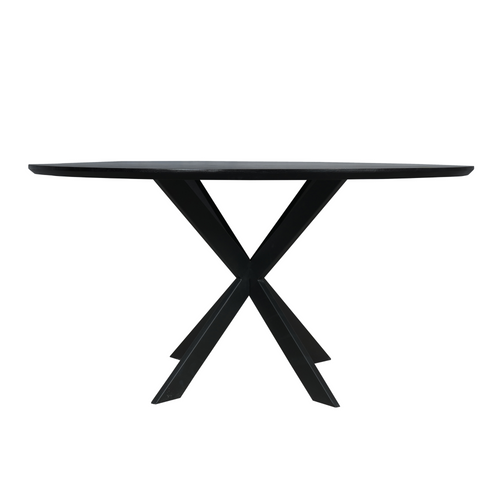 Starfurn  eettafel Ferris - zwart - 150x150x76cm - vtwonen shop