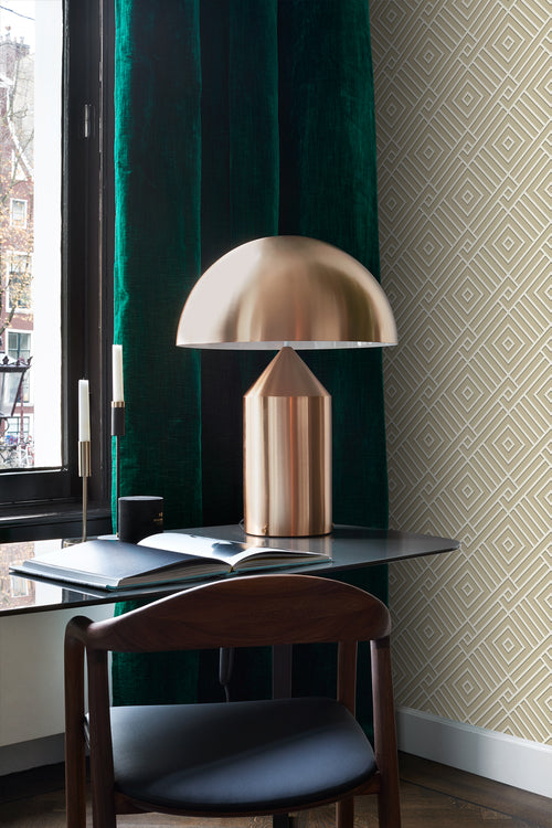 Origin Wallcoverings behang 3D grafisch motief beige - 50 x 900 cm - 347978 - vtwonen shop