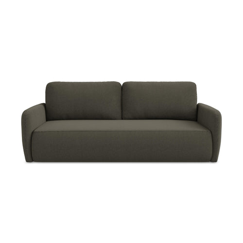 LaMiaSofa 3-zits slaapbank Corle - textuurstof - taupe - 218x102x86