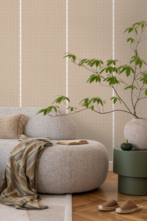 Sanders & Sanders behang ruiten bruin - 53 cm x 10 m - 640516 - vtwonen shop