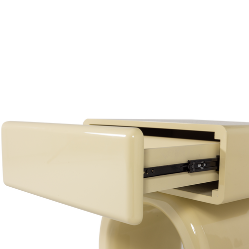 WOOOD nachtkastje Zorel - Hout - Hoogglans Zachtgroen - 40x57x50