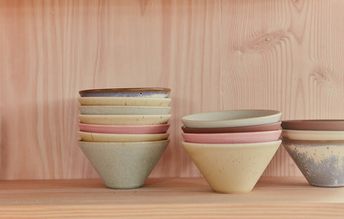 OYOY Kom - Set van 3 Yuka - terracotta - vtwonen shop