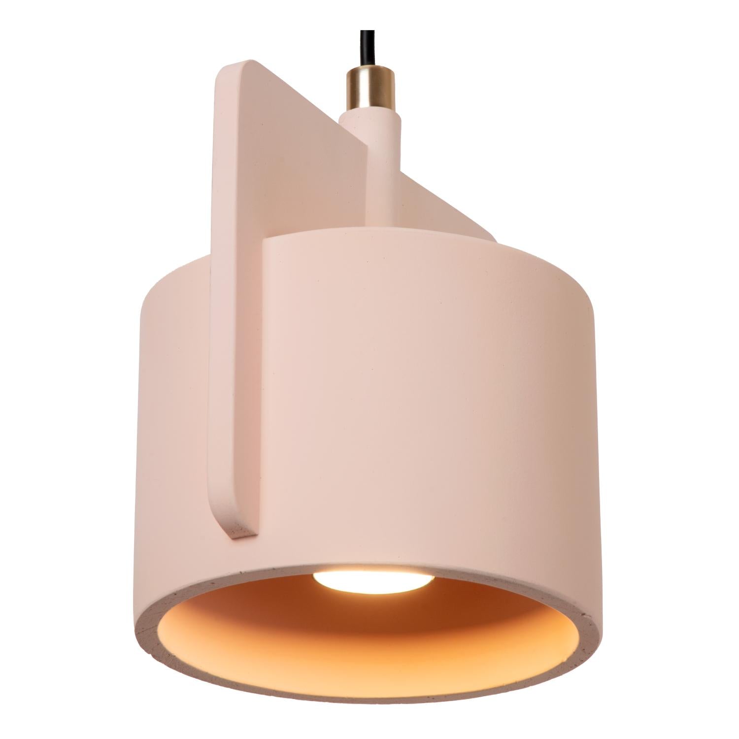 Lucide hanglamp NINJA - 1xE27 - Roze – vtwonen shop