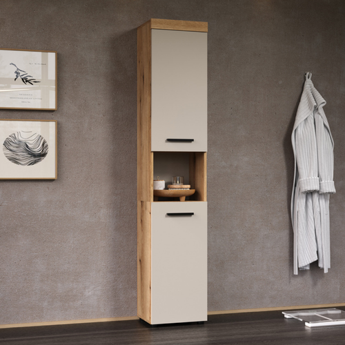 Calicosy - Badkamerkolom, MINA - beige 36x31x184 cm
