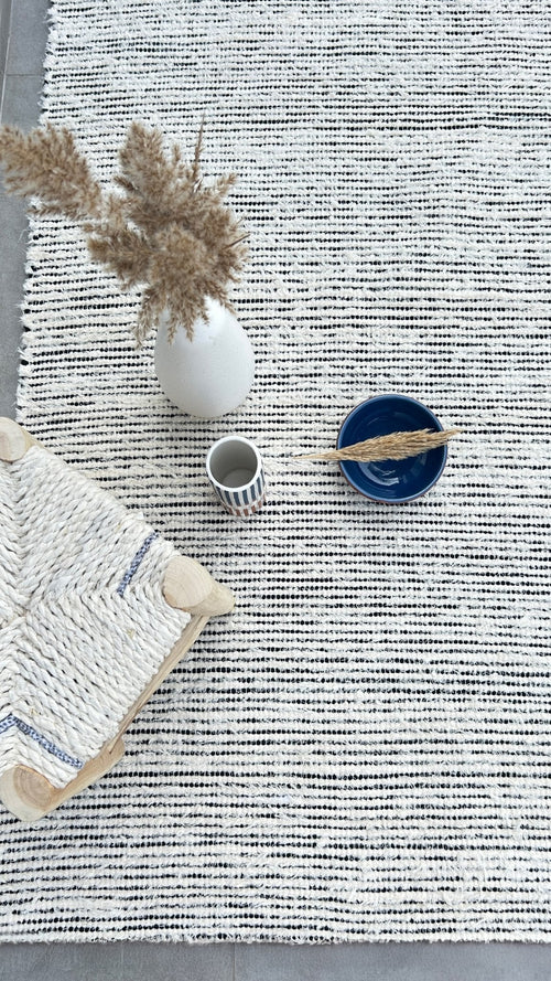 AFK Living vloerkleed Bartolo - handgemaakt - Gerecycled katoen - 160 x 230 cm - vtwonen shop