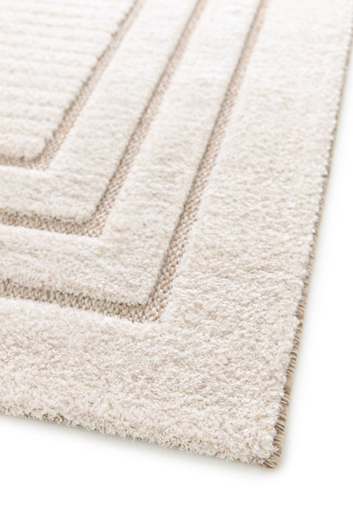 AFK Living vloerkleed  Esmee - reliëfeffect - beige - 160 x 230 cm