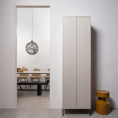 WOOOD bijzettafel Ferry - Metaal - Honinggeel - 47x30x30 - vtwonen shop