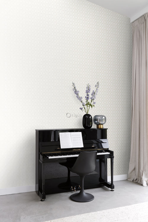 Origin Wallcoverings behang grafisch wit - 53 cm x 10,05 m - 345737 - vtwonen shop