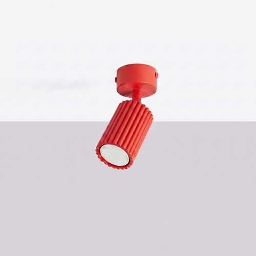 Sollux Lighting Plafondlamp KARBON 1 rood - 7x7x18cm