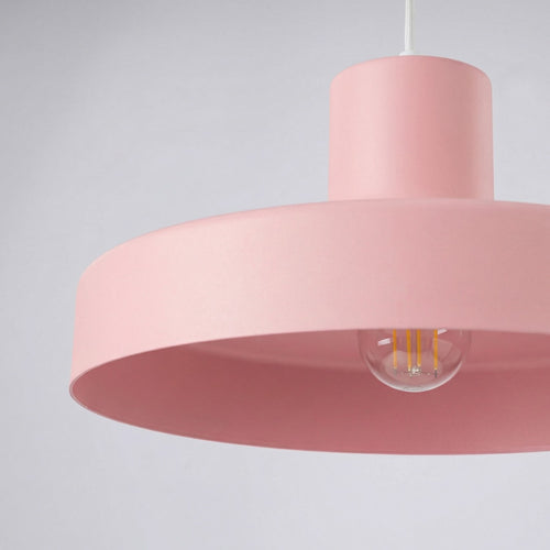 Sollux Lighting Hanglamp BILO roze - 35x35x120cm