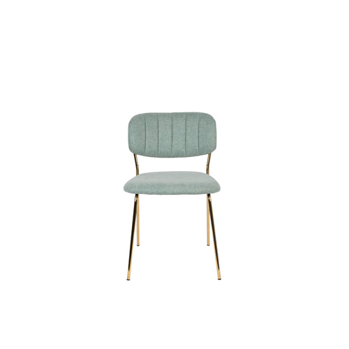 Housecraft Living Jolien Eetkamerstoelen Goud/ Lichtgroen - Set van 2 - vtwonen shop