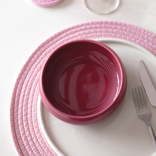 Ona - Kom 16xH5,5cm pink Billie - Set van 2