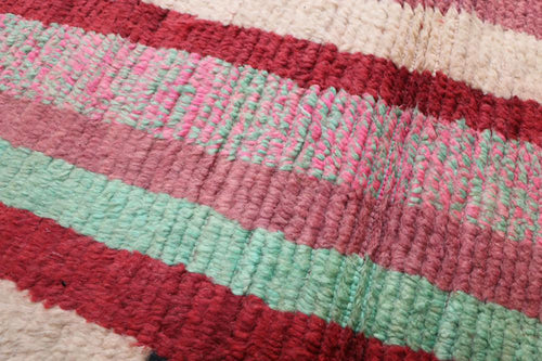 AFK Living vloerkleed Berber - handgemaakt - Wol - 80 cm x 240 cm