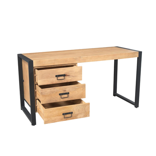 Starfurn bureau Britt - bruin - 58x145x74cm