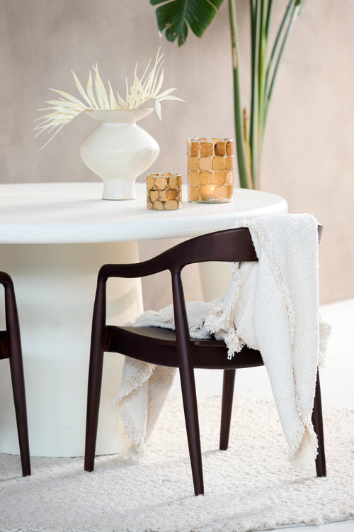 Light & Living eetkamerstoel PALOS - 60x58x83cm - zwart