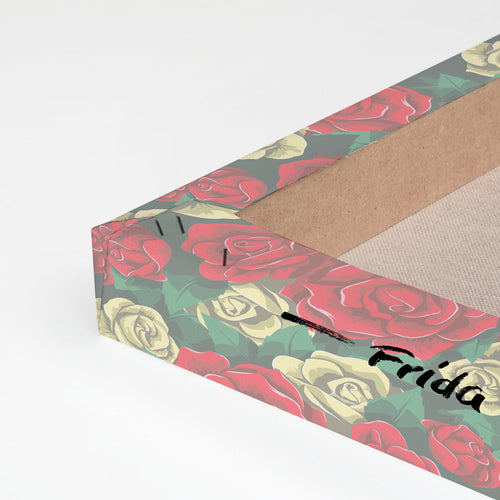 Canvas 60x40 Afdruk Frida Citaten - vtwonen shop