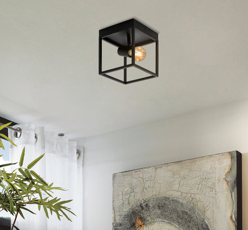 EGLO plafondlamp Silentina - e27 - 18 cm - zwart - vtwonen shop