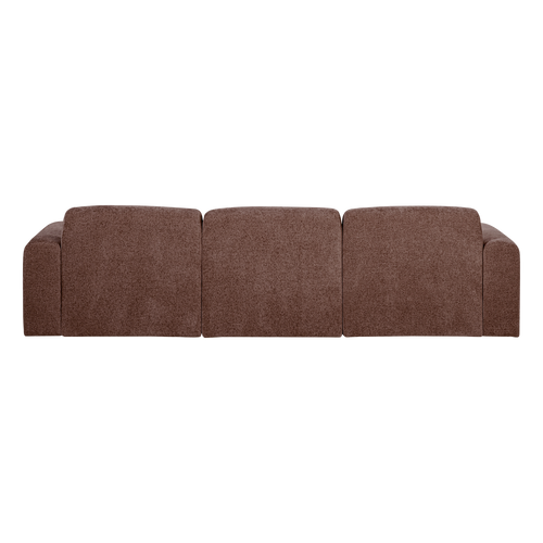 WOOOD 3-zits bank slub Umina - Chenille - Oudroze