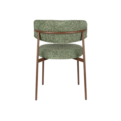 Housecraft Living Claes Eetkamerstoelen Groen - Set van 6