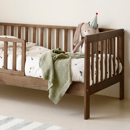 Petite Amélie Peuterbed Plume - 70x140 cm - Premium Cocoa - vtwonen shop