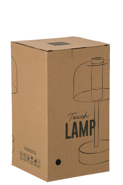 J-Line tafellamp Woa - metaal - zwart