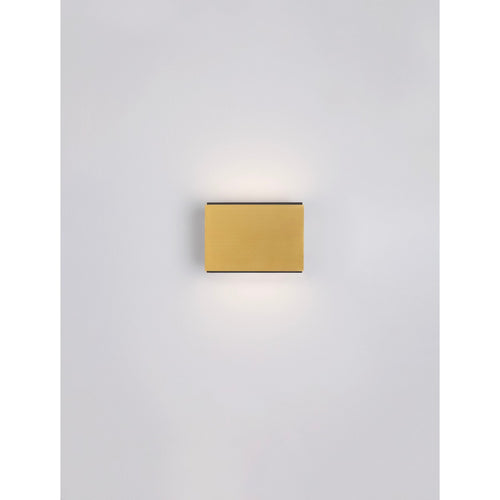 Nova Luce OTI Up & Down wandlamp, matgoud, LED, 10W, 487lm, 3000K