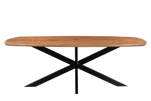 Livingfurn eetkamertafel Jesper Danish Oval - 210cm - mangohout - vtwonen shop