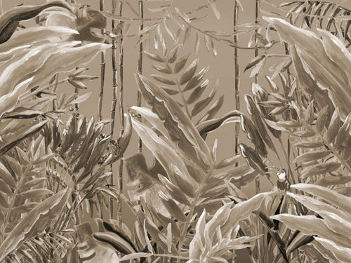 Catchii-Mural Jungle Forest sepia
