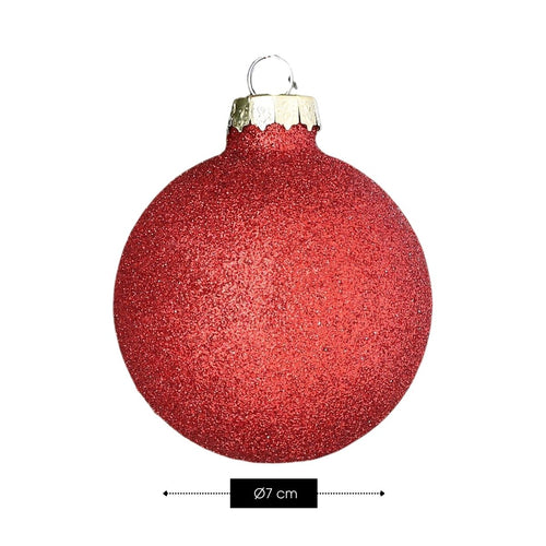 Mica Decorations Kerstballenset 42 Stuks - Kerstballen voor een Sterke Basis - Kerstversiering met Mat, Glans en Glitter - Piek in Meerdere Formaten -