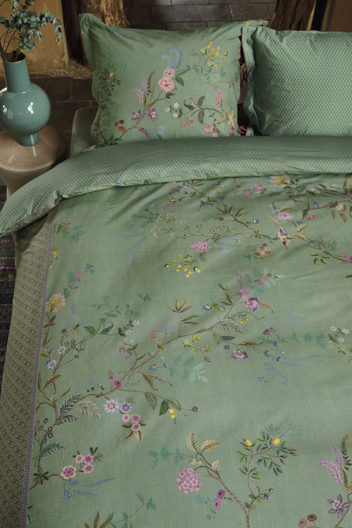 Pip Studio  Bustani Cushion - 35 x 60 cm - Groen - vtwonen shop