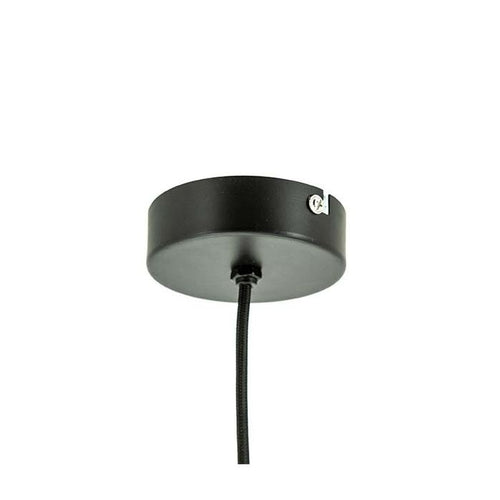 FurniLux Hanglamp Wattson zwart 1 - 30x30x36 cm - vtwonen shop