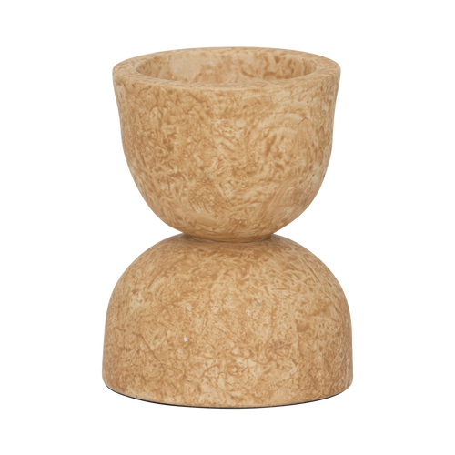 Urban Nature Culture waxinelichthouder XL Vael - pale khaki
