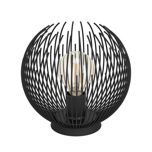 EGLO tafellamp Venezuela-A  - E27 - 22,5 cm - Zwart - vtwonen shop