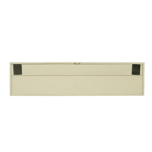 StarFurn Zwevend Tv-meubel Madison - Zandkleur Hout - 120x35x30cm