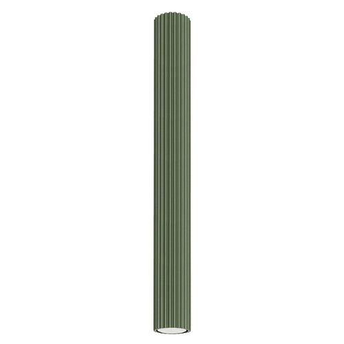 Sollux Lighting Plafondlamp KARBON 60 olijfgroen - 6,5x6,5x60cm