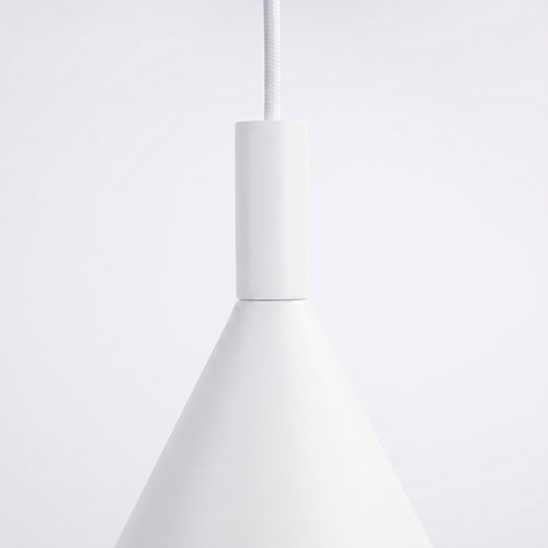 Sollux Lighting Hanglamp NOX 25 wit - 24,5x24,5x140cm