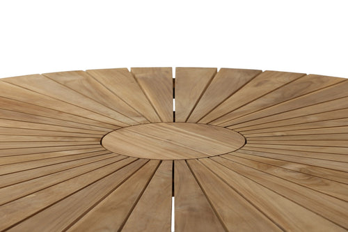 Rebellenclub Ronde Tuintafel Tonga - ¿140 cm - Zwart - vtwonen shop