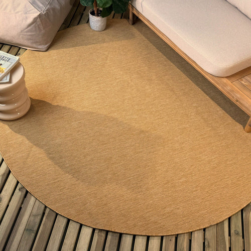 Rond buitenkleed Tone geel/okergeel - Interieur05 - 200 x 200 cm - vtwonen shop