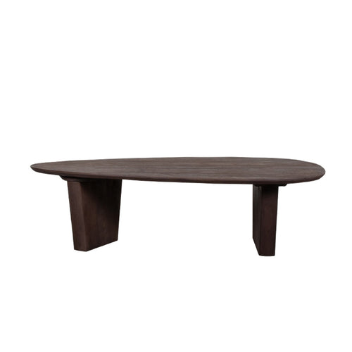 LABEL51 Salontafel Wow - Donkerbruin Mangohout - 135x75x35cm