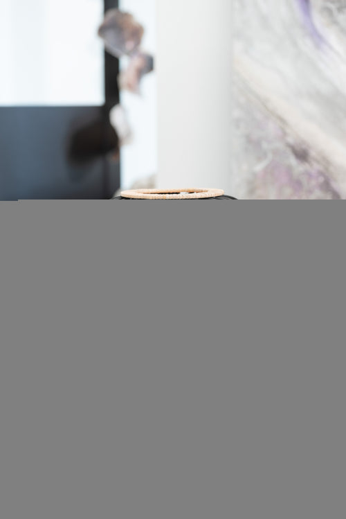 J-Line lantaarn Op Voet - bamboe - zwart/naturel - large - vtwonen shop