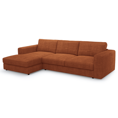 Sia Home -  WILL - Corduroy - Terracotta - 304cm