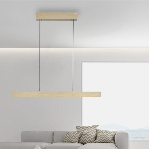 Neuhaus PURE hanglamp e-Lift - 2 lichts - 120  x 240   cm - goud