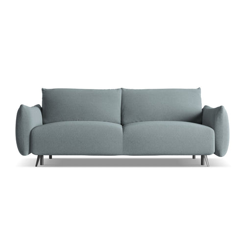 LaMiaSofa 3-zits slaapbank Genova - chenille stof - jeans - 230x105x86