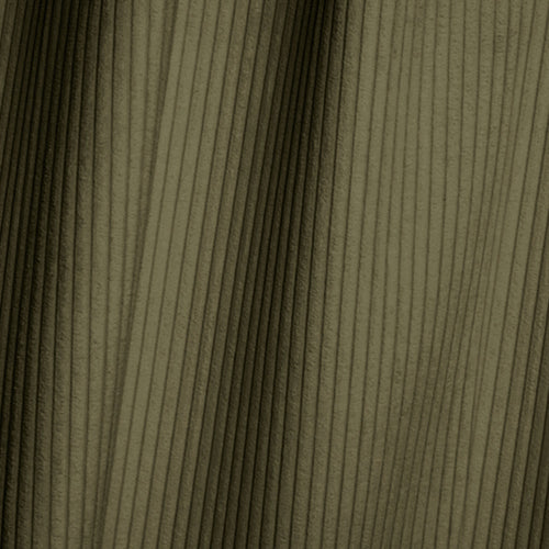 Premium Interiors - Rechthoekige hoekbank met snelle slaapfunctie COMO - corduroy olijfgroen 300cm