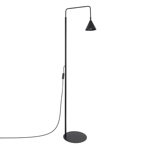 Sollux Lighting Vloerlamp NOX zwart - 30x30x165cm