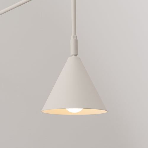 Sollux Lighting Wandlamp NOX 1 beige met schakelaar - 14x61x30cm