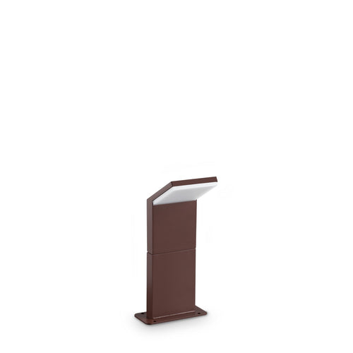 Ideal Lux STYLE 30 cm buitenlamp op voetstuk, koffiekleur, 1x LED 950lm 3000K IP54