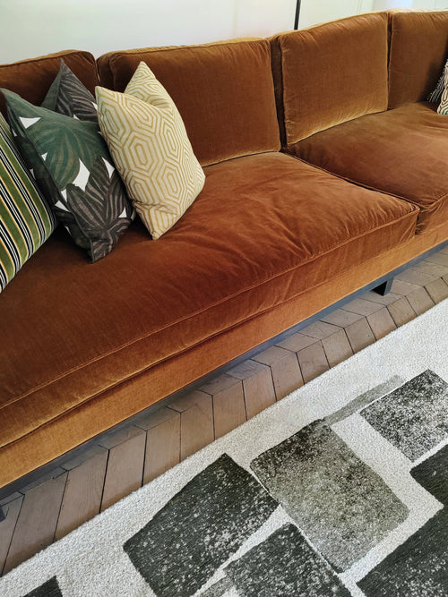 vloerkleed 9356 Sycamore - Groen - 80 x 250 cm